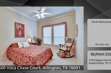 3500 Vista Chase Court, Arlington, TX 76001