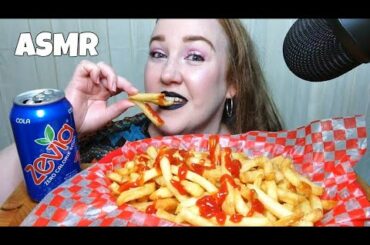 ASMR 🍟🍅🥫 FRENCH FRIES + KETCHUP 🍟🍅🥫  *CRUNCHY EATING SOUNDS* | MR & MRS RALPHIES ASMR