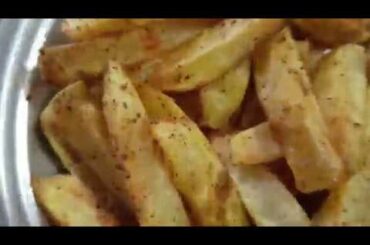 How to Make Crispy French Fries Recipe | Homemade French Fries Recipe | French fries in tamil