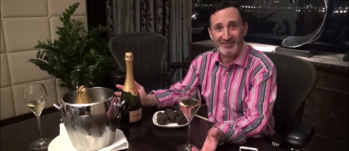 TASTING KRUG GRANDE CUVEE CHAMPAGNE AND USING THE KRUG APP