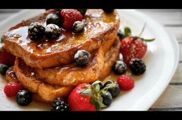 ASMR || French Toast || Quick and Easy French Toast Recipe || How to make French Toast easily ||