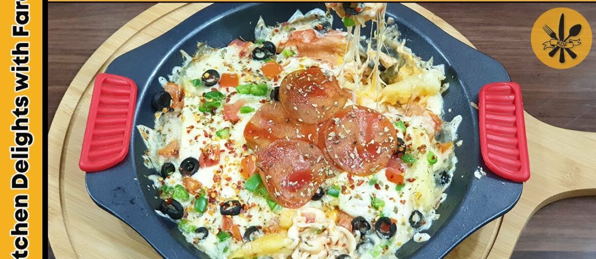 Restaurant Style Pizza Fries | Pizza Fries Recipe | Kitchen Delights with Farah | French Fries Restaurant Style Pizza Fries | Pizza Fries Recipe | Kitchen Delights with Farah | French Fries