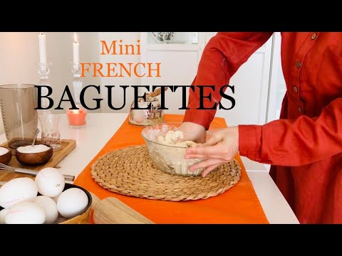 Mini French Baguette | With Frech Music | Bread Recipe Mini French Baguette | With Frech Music | Bread Recipe
