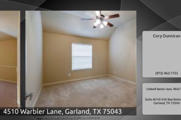 4510 Warbler Lane, Garland, TX 75043