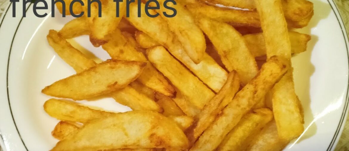 Crispy french fries recipe || Homemade crispy franch fries ||