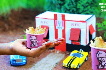 FRENCH FRIES RECIPE AT HOME | KFC FRENCH FRIES | Miniature Village Cooking