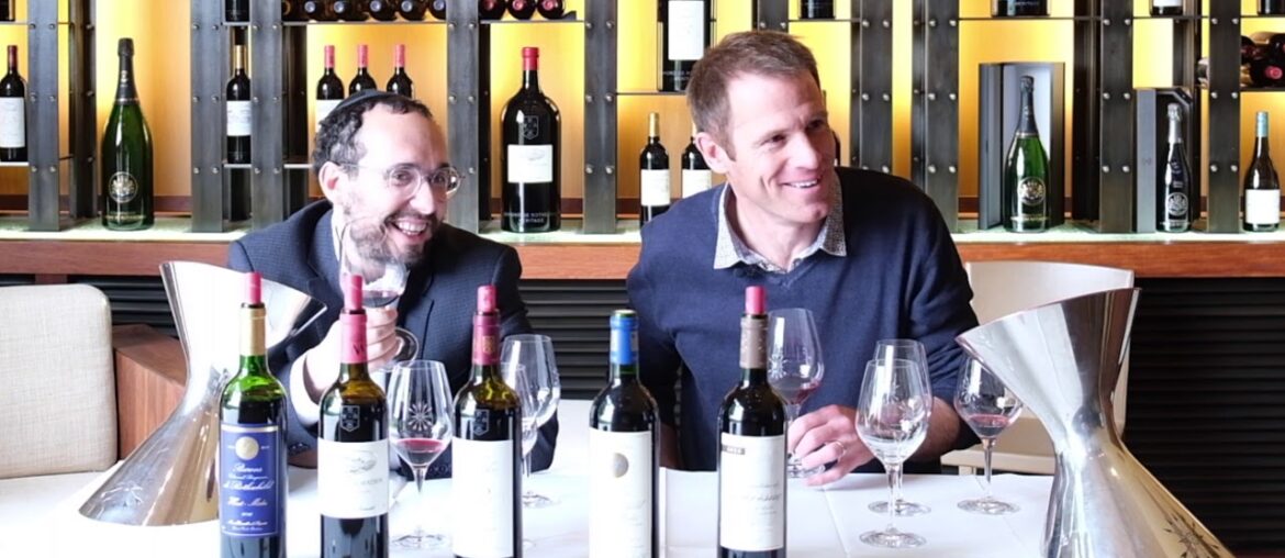 Tasting French Rothschild Wines