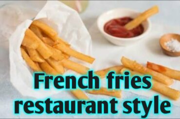 Mcdonalds french fries recipe in hindi | How to cooke mcdonalds french fries in hindi | Petseva