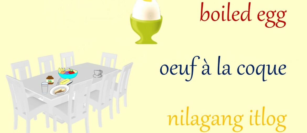 Good Morning! Bonjour! Magandang Umaga! Good Morning! Bonjour! Magandang Umaga!