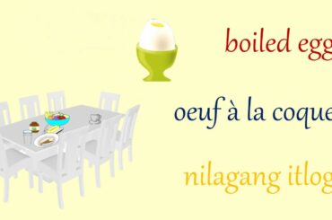 Good Morning! Bonjour! Magandang Umaga!