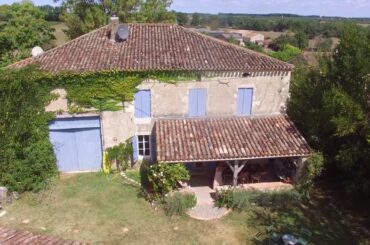 Arial drone video of our beautiful house in South West France