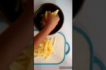 Making the secret recipe of French fries🇫🇷🍟🇫🇷🍟