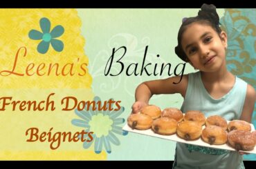 The most delicious and yummy French donuts (Beignets) recipe with Leena 🌸🌼
