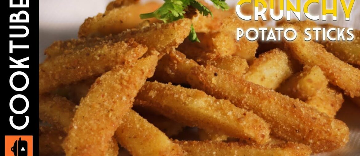 Crunchy Potato Sticks | Delicious Crispy French Fries Recipe
