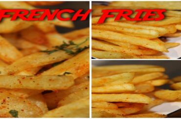 French Fries - Finger Chips - How To Make Crispy French Fries -  Veg Recipes of India