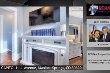 114 CAPITOL HILL Avenue, Manitou Springs, CO 80829