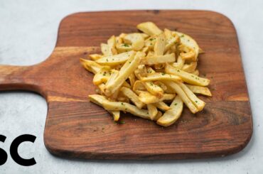 How to make French Fries in Air Fryer (a CRISPY French Fries Recipe with less oil)