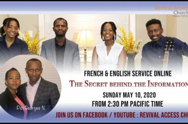 French and English Service May 10th 2020 | Revival Access Church