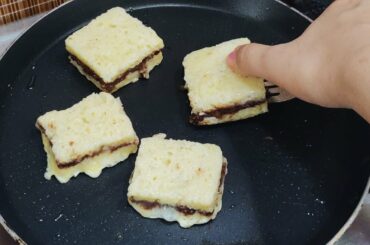 Chocolate French Toast ll Chocolate Stuffed French Toast Recipe ll Easy Tasty Evening Tea Time Snack