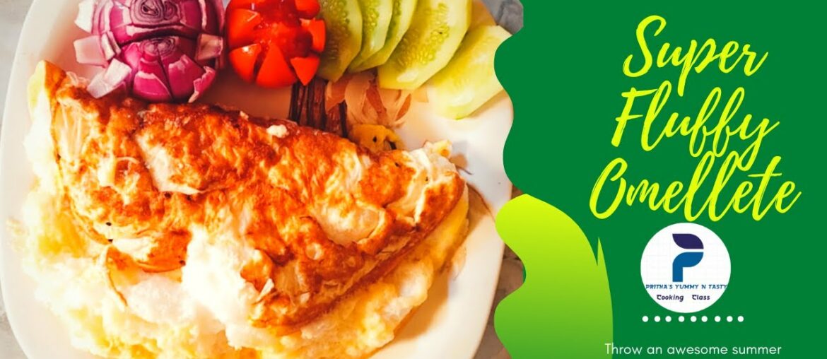 SUPER FLUFFY OMELETTE | french omlet recipe ( with extra CHEESE)