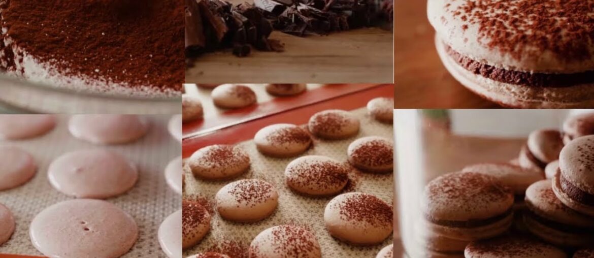 French Chocolate Macarons Recipe l The BEST Chocolate Macaron Recipe l FOODLANCE