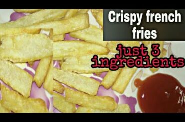 Crispy french fries recipe at home/ restaurant style French fries