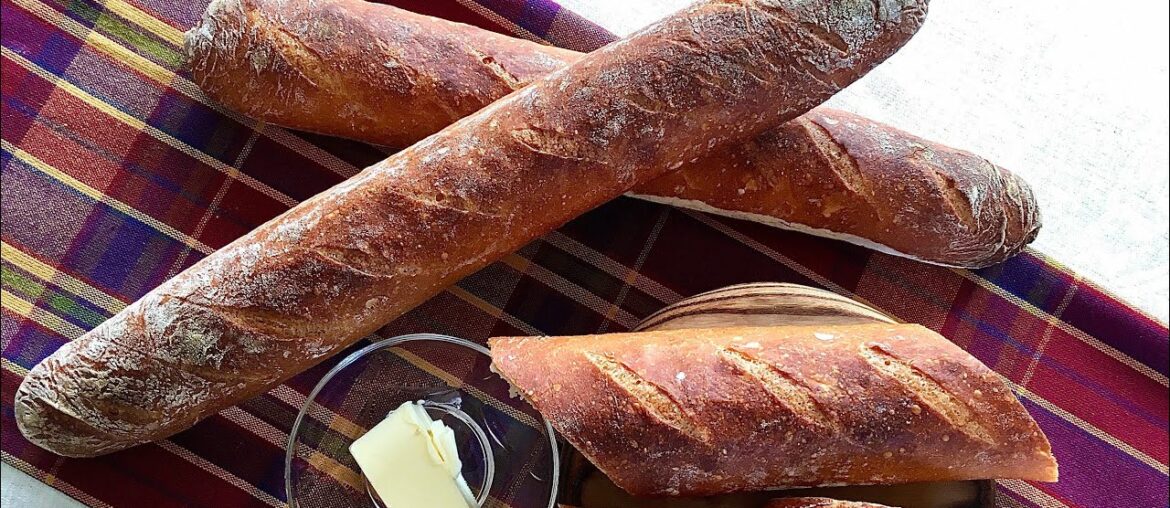 Real French Homemade Baguettes, without special baking tools and planetary mixer! Real French Homemade Baguettes, without special baking tools and planetary mixer!