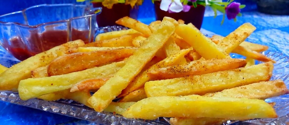 French Fries Recipe | how to make french fries | KFC and McDonald style french fries | french fries
