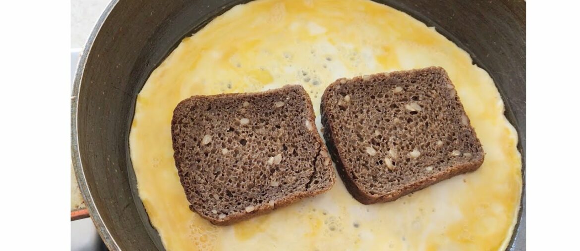 HOW TO MAKE ONE PAN EGG TOAST/EGG TOAST RECIPE/FRENCH TOAST OMELETTE SANDWICH/EGG TOAST RECIPE.