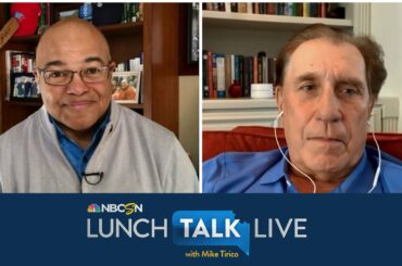 What Rudy Tomjanovich saw when he scouted Michael Jordan in college | Lunch Talk Live | NBC Sports
