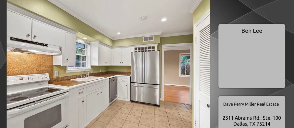 9830 Fitzroy Drive, Dallas, TX 75238