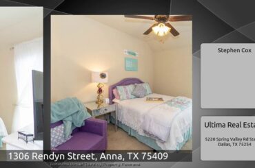 1306 Rendyn Street, Anna, TX 75409