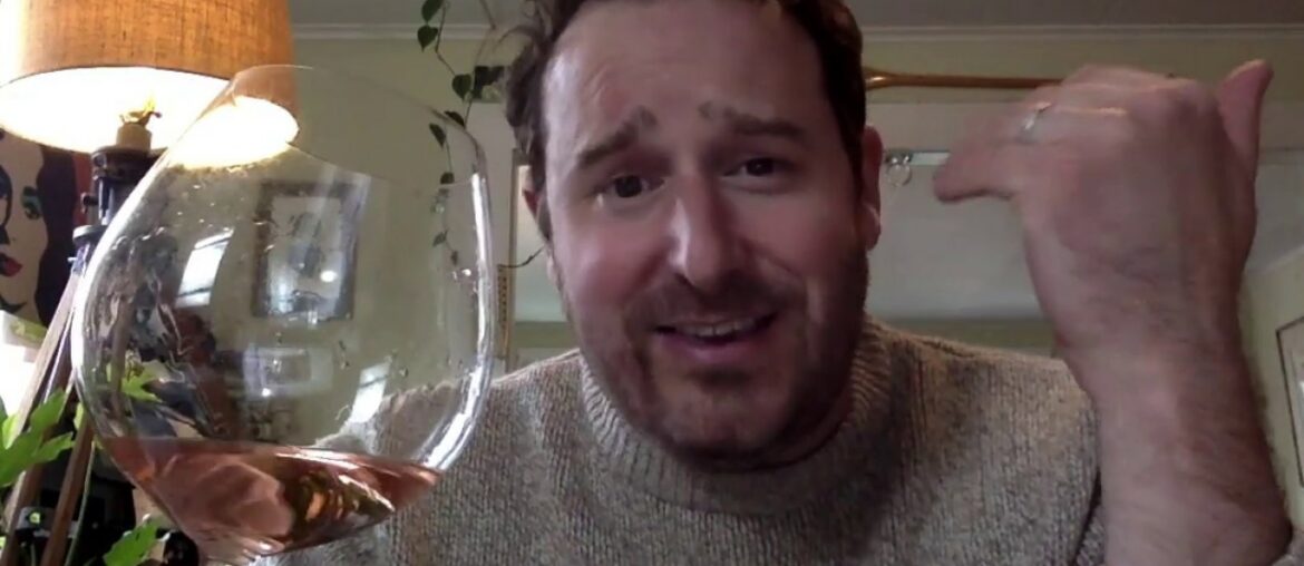 Les Violettes CDR Rose & Ch. du Montgueret Rose d'Anjou wine face off