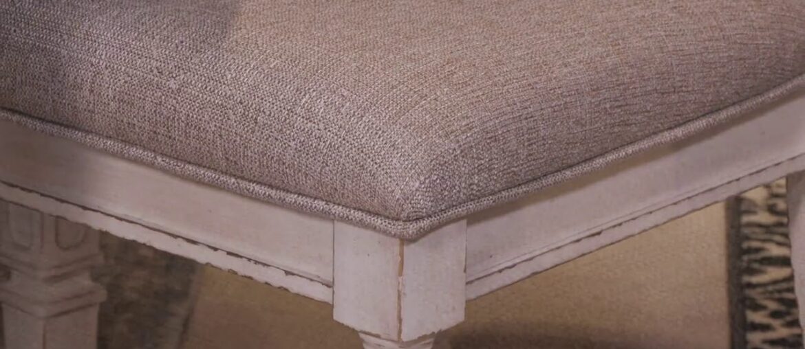 Realyn Ribbon Back UPH Dining Chair - D743_02 - Ashley Furniture Homestore India