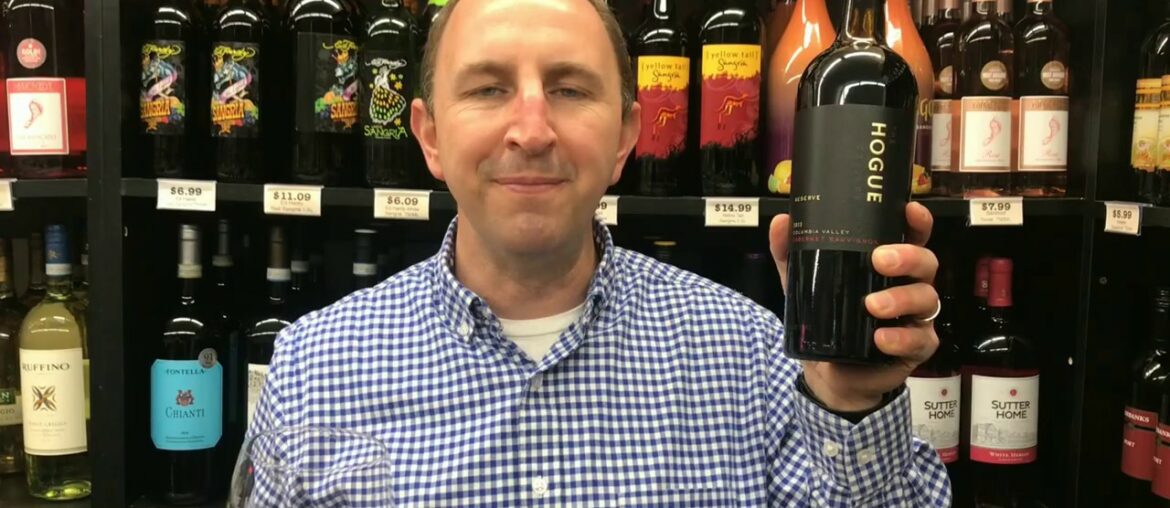 Hogue Cellars Reserve Cabernet Sauvignon | One Minute Of Wine Episode # 823