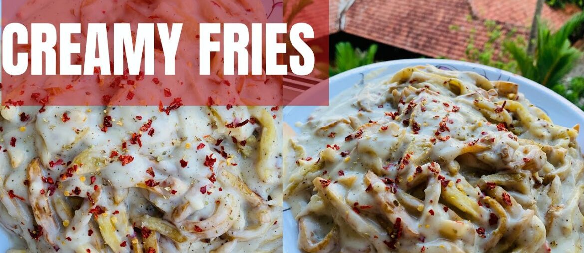 |CREAMY FRENCH FRIES|| NO CHEESE || EASY RECIPE || YUMMY|| MUST TRY||
