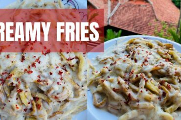 |CREAMY FRENCH FRIES|| NO CHEESE || EASY RECIPE || YUMMY|| MUST TRY||