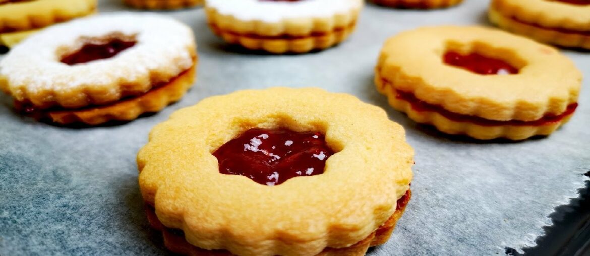 بسكويت سابليه الفرنسي بالمربى مع وصفات يمي | French Sablé recipe