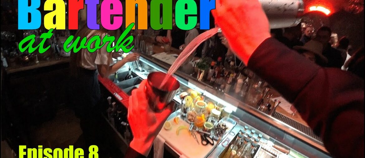 Bartender at work. Episode 9. #GoPro French 75 by Mr.Tolmach Bartender at work. Episode 9. #GoPro French 75 by Mr.Tolmach