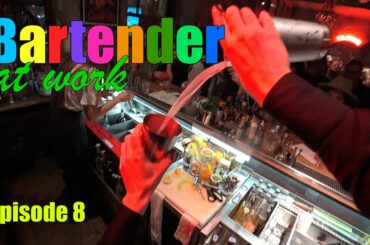 Bartender at work. Episode 9. #GoPro French 75 by Mr.Tolmach