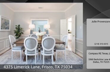 4375 Limerick Lane, Frisco, TX 75034