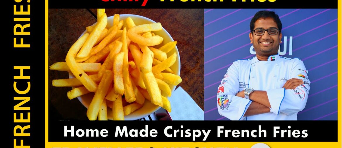How to make Crispy Chilly French Fries Recipe | Homemade Perfect Fries | Potato Fries Recipe