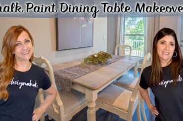 Dining Table MAKEOVER with CHALK PAINT *EASY BUDGET FRIENDLY DIY* Trash to Treasure Dining Furniture