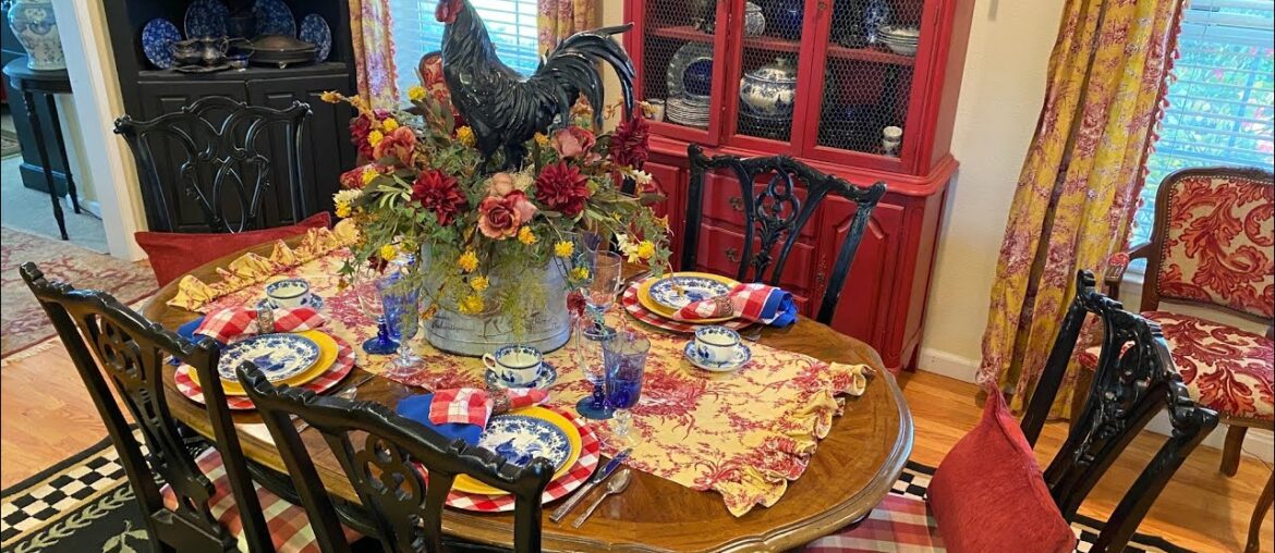 My Client's French Country "Charles Faudree - Inspired" Farmhouse Tour and Refresh