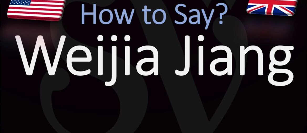 How to Pronounce Weijia Jiang? (CORRECTLY) CBS News Correspondent Name Pronunciation How to Pronounce Weijia Jiang? (CORRECTLY) CBS News Correspondent Name Pronunciation