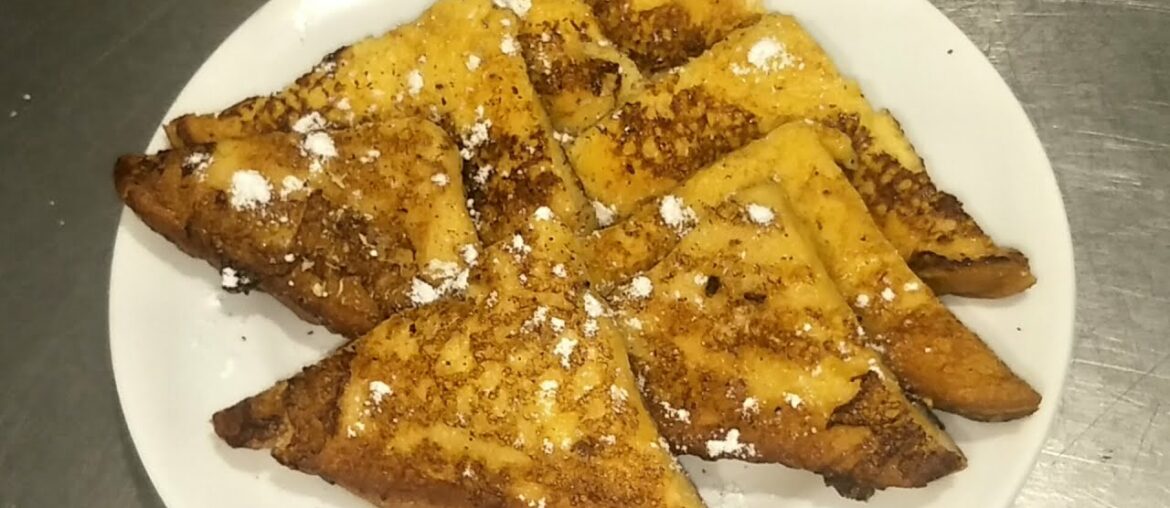 American Style French Toast Recipe | French Bread Slices