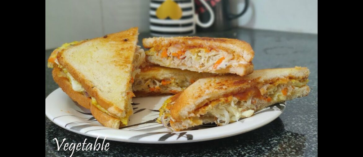 Vegetable French Toast | Breakfast Recipe | Egg French Toast