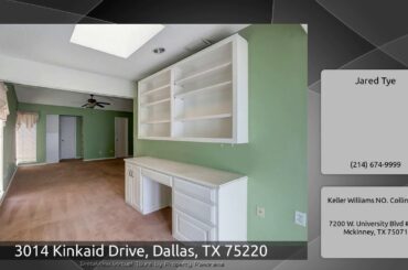 3014 Kinkaid Drive, Dallas, TX 75220