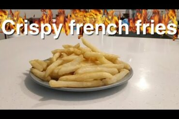 Super fast recipe of french fries (funny video)
