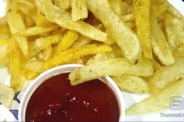 How to make French fries recipe in telugu/ఫ్రెంచ్ ఫ్రైస్ ని ఇంట్లోనే చాలా ఈజీ గా చేసుకోవచ్చు